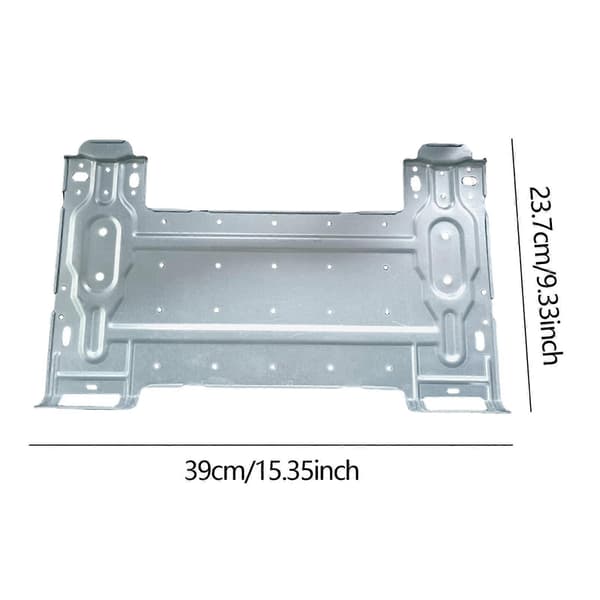 Luftkonditionering Väggfäste Stabil Inomhusenhet Hängplatta för 1PCJY silver 39cmx23.7cm