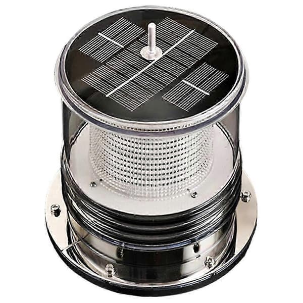 Marine LED Solar Anker, Advarsel, Fyrtårn, Netmærke, Blitz, Signallys