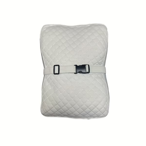 Benpude, sidesovere, ergonomisk, justerbare stropper 【Vit】