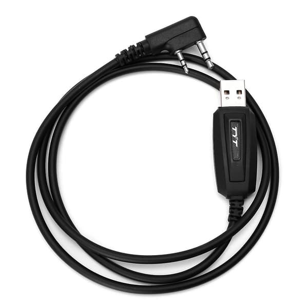 USB-programmeringskabel + software-cd til TYT MD-380 tovejs walkie-talkie-radio