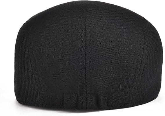 2-pack bomullsmössor för män, mjuka taximössor, basker 1pcs blue