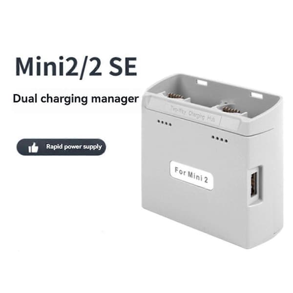 For Mini 4K/Mini2/Mini SE/Mini2 SE Ladehub Drone Batterilader Toveis PD Hurtiglading Drone Tilbehør, CJY Grey