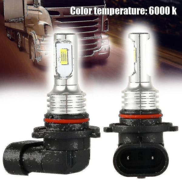 9005 Hb3 Led-strålkastarlampor Kit Helljus 35w 4000lm 6000k Vit