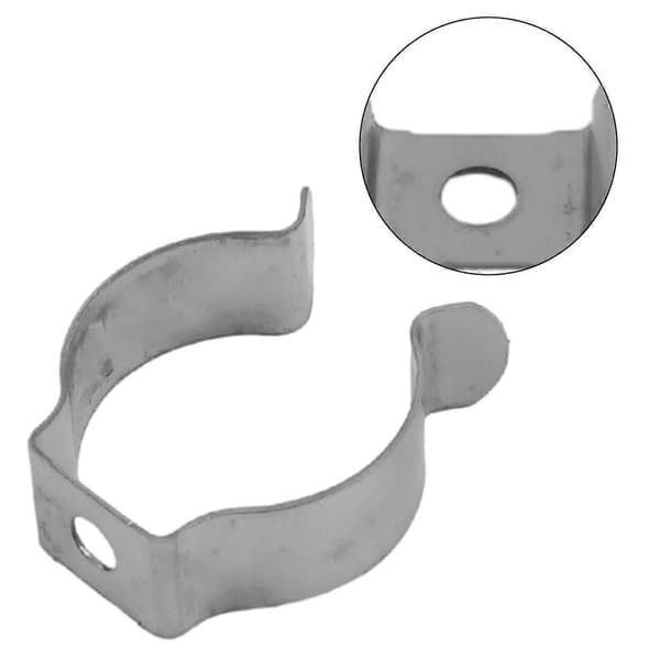 Skure Fjeder Terry Clips Rustfrit Stål Terry Clips 10 stk. 28mm