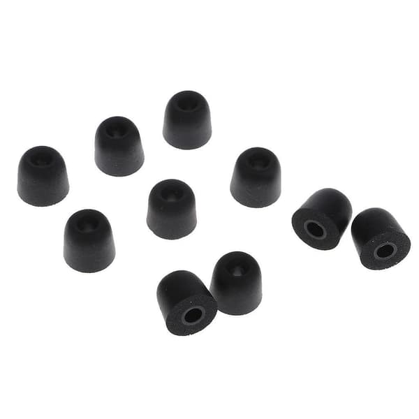 30 Stycken Öronproppar Minnesskum Öronproppar För In-Ear Hörlurar 4.5 mm