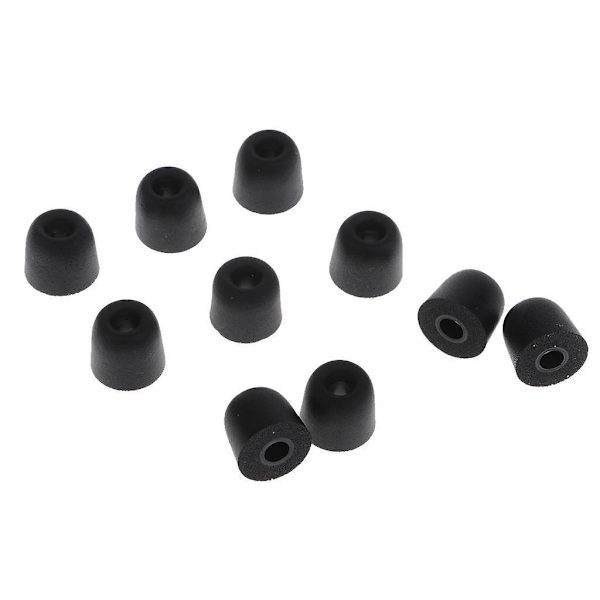 30 Stykker Ørepropper Memory Foam Ørepropper til In-Ear Hovedtelefoner 4,5 mm