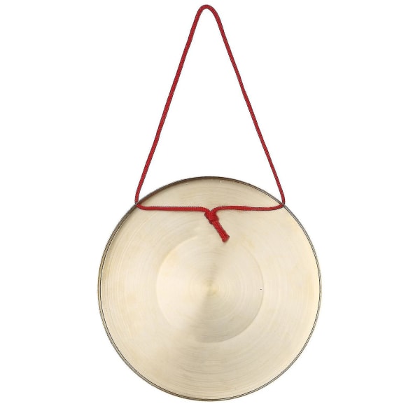 30 cm käsi gong symbaalit messinki kupari gong kappeli ooppera lyömäsoitin pyöreällä vasaralla
