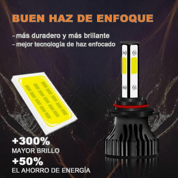 H11 9005 LED-frontlykter og 9145 tåkelyspærer for Ram Trucks 2011-2018