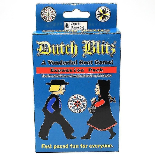 Dutch Blitz Dutch Blitz Basic Plus Laajennettu Perhepeli Korttipeli Korttipelit Pelit