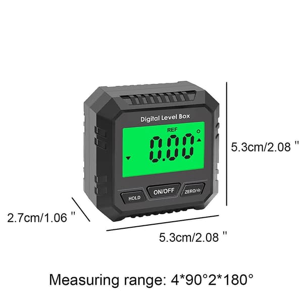360° magnetisk digital vinkelmåler vinkelmåler inklinometer vaterpass CJY