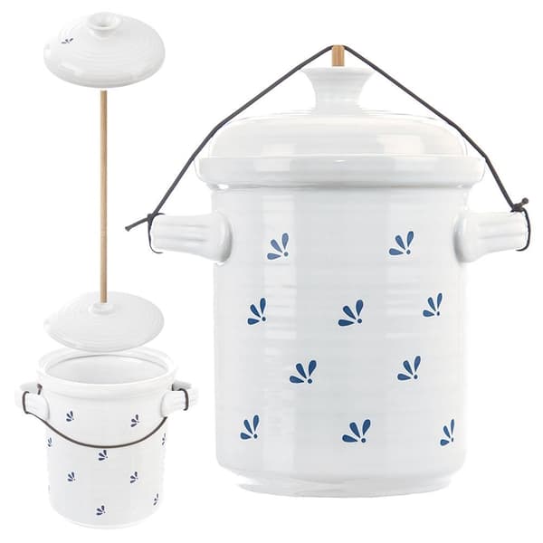 Ceramic Pot for Fermenting Vegetables - Durable and Stylish 1080