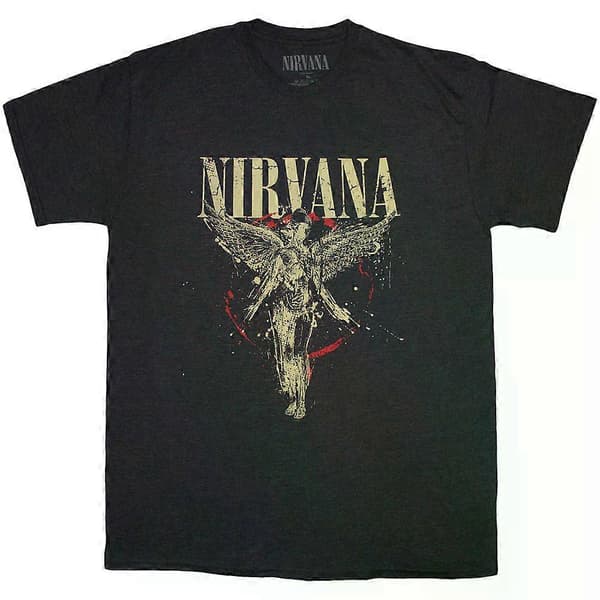 Nirvana In Utero T-paita Klassikko ROCKINSTONE S