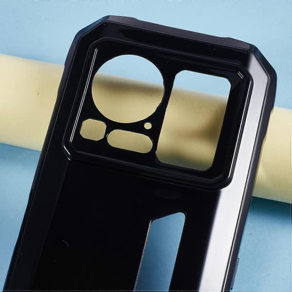 Til Hotwav Hyper 7 Pro Cover Blødt TPU Drop Beskyttelse Telefoncover - Multicolor Black