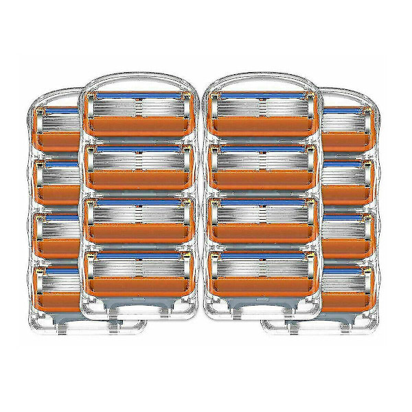 4-pakkauksessa - 52 miesten partakoneen terää Fusion 5 -yhteensopivilla terillä 48 pack