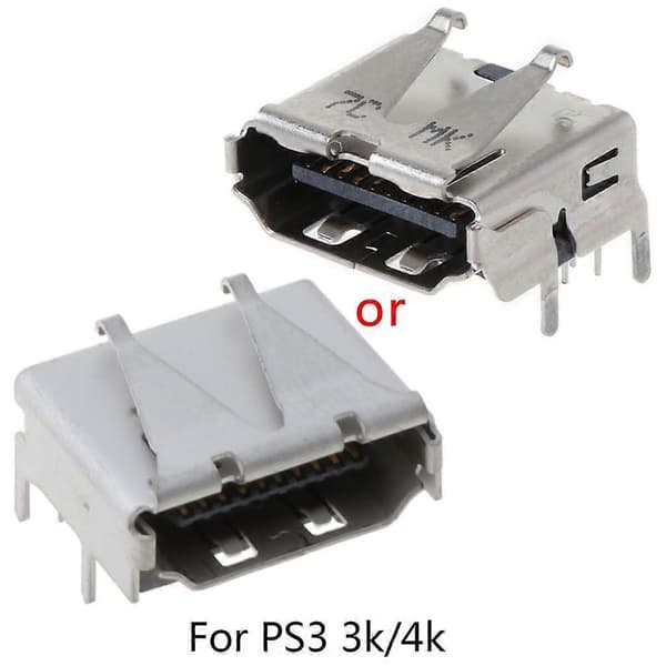 HDMI-kompatibel Jack Socket-stik til PS3 PS 3 Super Slim 3000 4000 3K 4K
