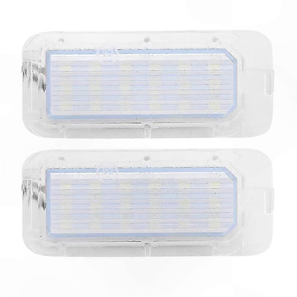 2PCS LED registreringsskyltsbelysning för Focus 2 Halvkombi 2008-2012