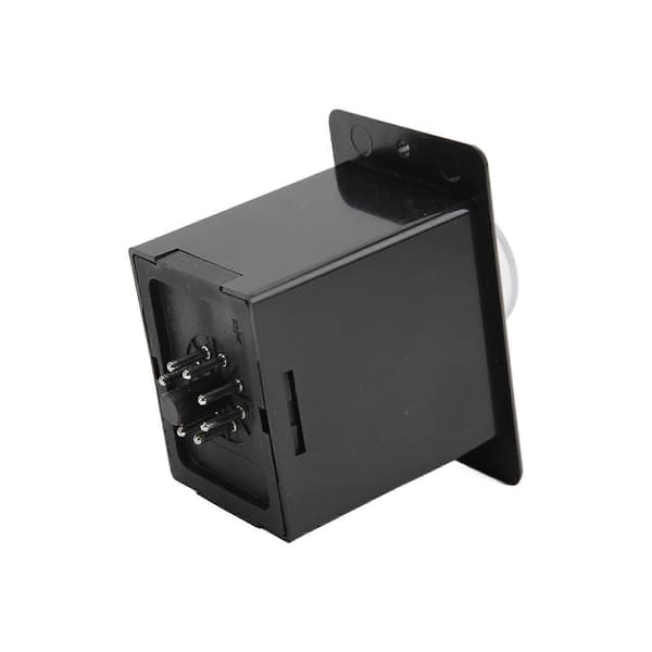 AH2‑Y 60S Tidsrelæ Lille Pointer Tidsstyring Knapstyring Tidsrelæ 8 Fods Timer 24VDC