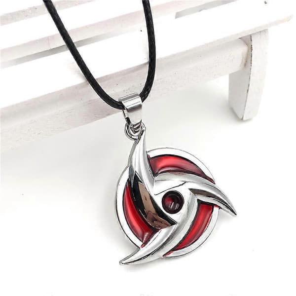 Sharingan Halskæde Halloween Itachi Cosplay Tilbehør Anime Cosplay Halskæde
