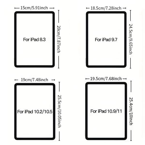 iPad Pro/Air Etui, Magnetisk Foldbart Cover Sort Black iPad Pro 11-inch 2022