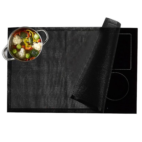 52x78cm (20x30 tum) Induktionshällsskyddsmatta, Magnetisk Silikon Induktionshällsmatta, Induktionshällsskydd