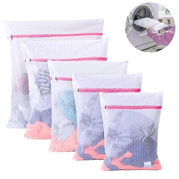 Laundry Bag for Washing Machine 5-pack Durable Zippered Laundry Bag for Delicates, UnderwearCJY