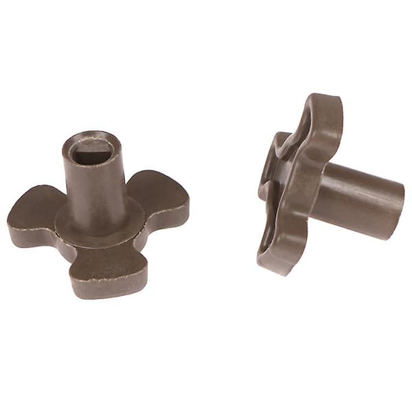 2st 17mm Mikrovågsugn Roterande Rullguide Stöd Koppling Bricka Axel
