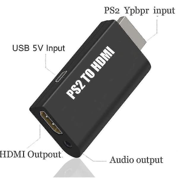 Ps2 til Hdmi-konverteradapter, videokonverter Ps2 til Hdmi-konverter