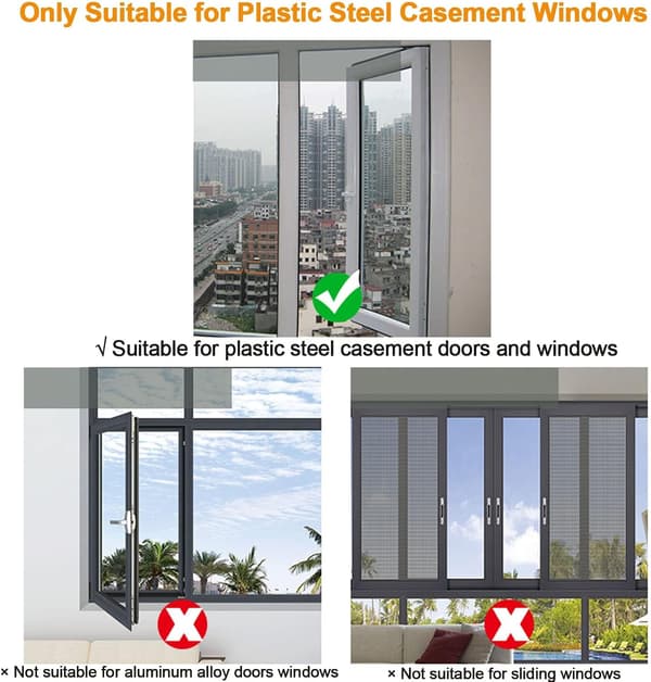 Pcs. White Window Lock, Locking Block, Extra Security Locks, Window Latches, Door Lock, Door Locks Window Block and Windows and Home Security