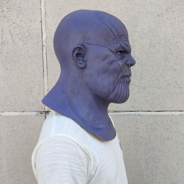 Thanos Mask Avengers War     Thanos Maskeraddräkter Halloween Party Collection Rekvisita