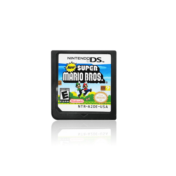 11 Classic Games DS Cartridge Control Card New Super Mario Bros.