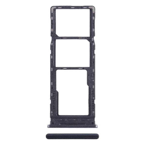 Til Infinix Hot 11 Play SIM + SIM-kortbakke + Micro SD-kortbakke Black