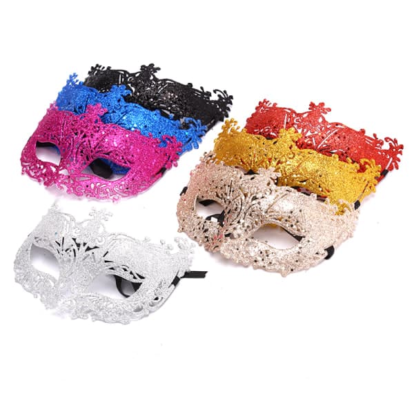Venice Sexy Golden Fox Mask Masquerade Dance Mask,CJY White