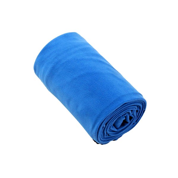 Mjuk fleece sovsäcksliner för affärsresor och backpacking Therma Blue 180 x 80cm