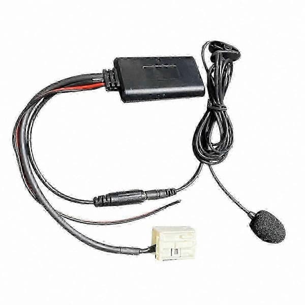 Bluetooth stereoadapter med AUX-kabel for W251 W221 R230 kjøretøy Black