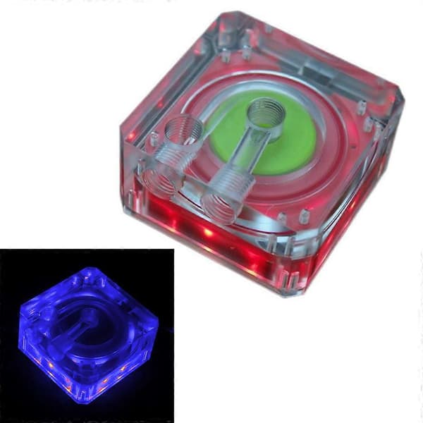 Computer vandkøling cirkulationspumpe understøtter RGB LED lav støj 500L/ blue light
