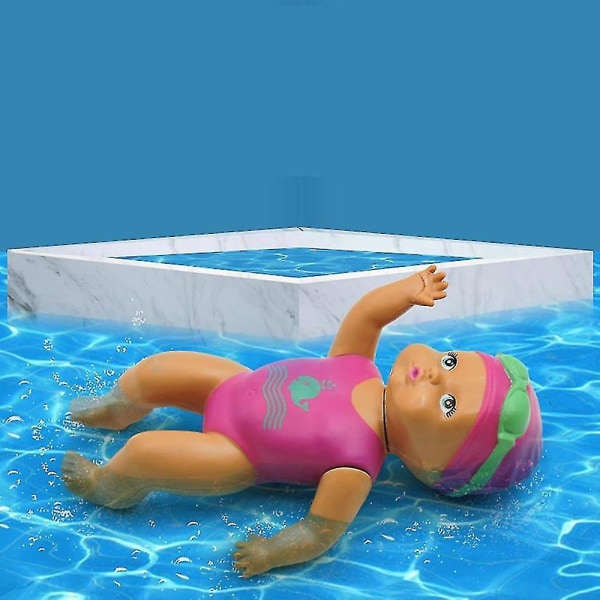 Vandtæt Svømmedukke Baby Elektriske Dukker Vandled Bevægelige Svømmedukker