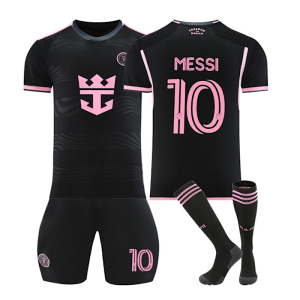 25 Messi Miami pelipaita Argentiina jalkapallosetti koti päiväsaikaan nro 10 Basa verryttelypuku lapsille 7 7 16
