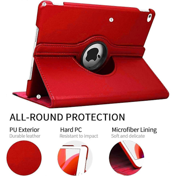 Rotating Case for iPad 2018 (6th Generation), iPad 2017 (5th Generation), iPad Air 2, iPCJY
