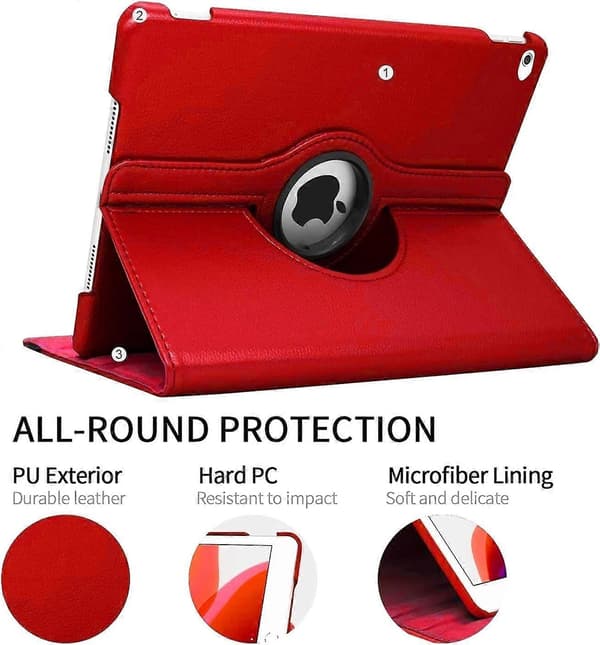 Roterende etui for iPad 2018 (6. generasjon), iPad 2017 (5. generasjon), iPad Air 2, iPCJY