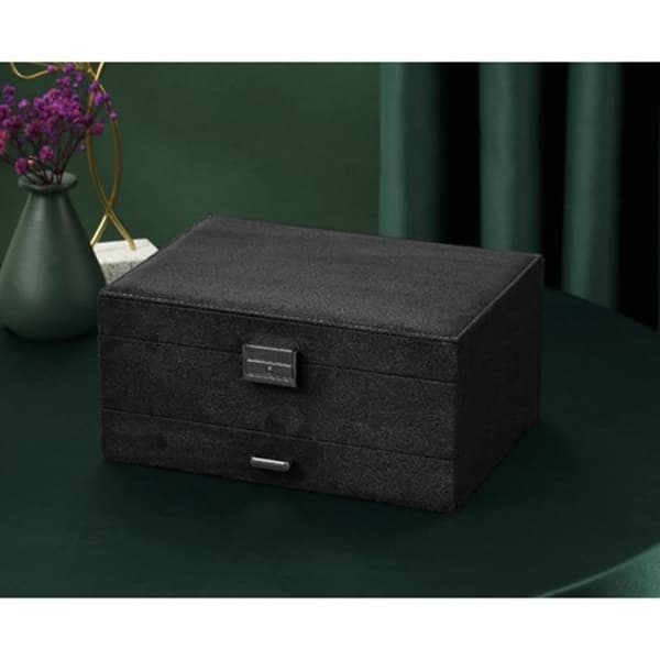 Smykkeskrin - Æske til smykkeopbevaring Sort