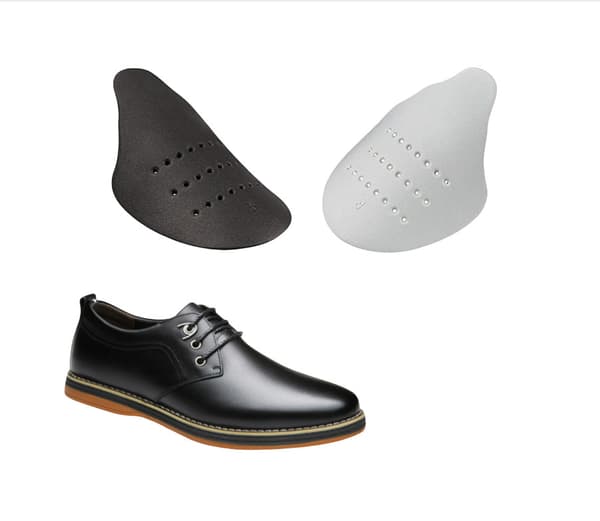 Skrynkelskydd för sneakers, Tåskydd Vit L Vit L White