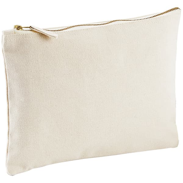 Westford Mill Lærred Tilbehørstaske (2-pak) M Sort M Black