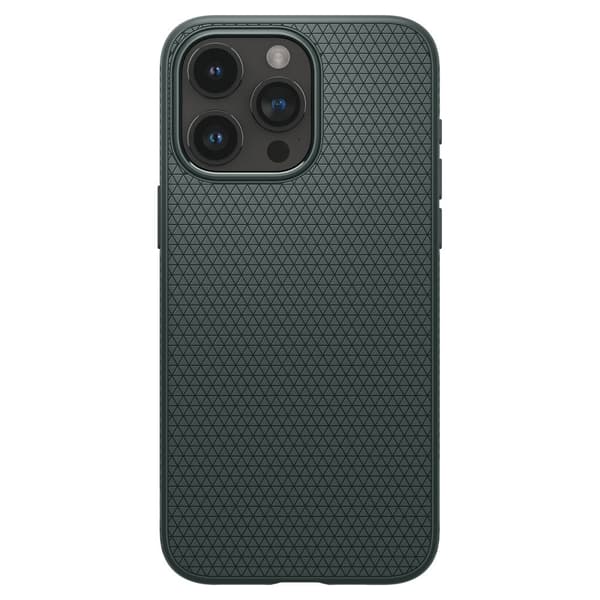 Spigen Mobilskal för iPhone 15 Pro Max Liquid Air - Abyss Green