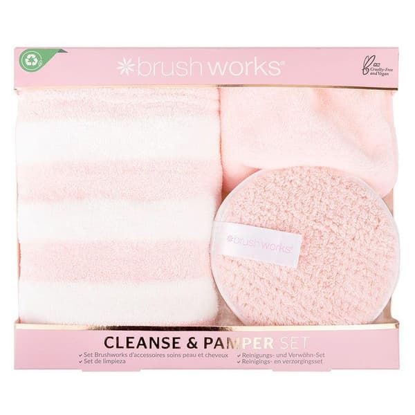 Brushworks Cleanse & Pamper -setti