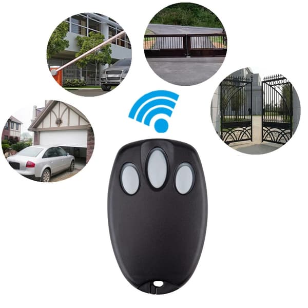 2-pack ersättningsfjärrkontroll för Chamberlain LiftMaster Garageport MERLIN 2.0 E943 E945M E950M 433.92mhz Merlin
