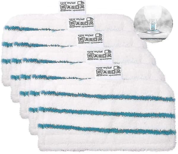 5 vaskbare mikrofiberpuder til Black & Decker dampmopper