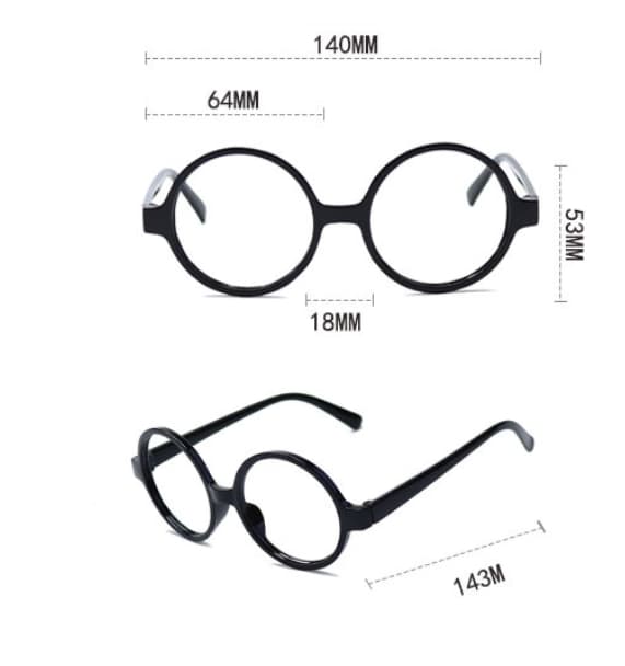 Harry Potter Briller - Halloween & Maskerade Sort