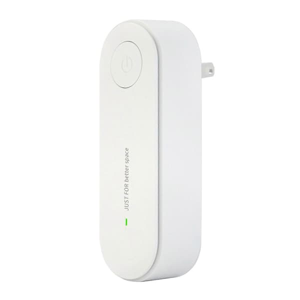 Ultralydsmidefjerner, Trådløs Ultralydsmidefjerner, Støjsvag Plug-in Midefjerner, Reducerer Støvmider ved Åndedrætsproblemer White EU plug
