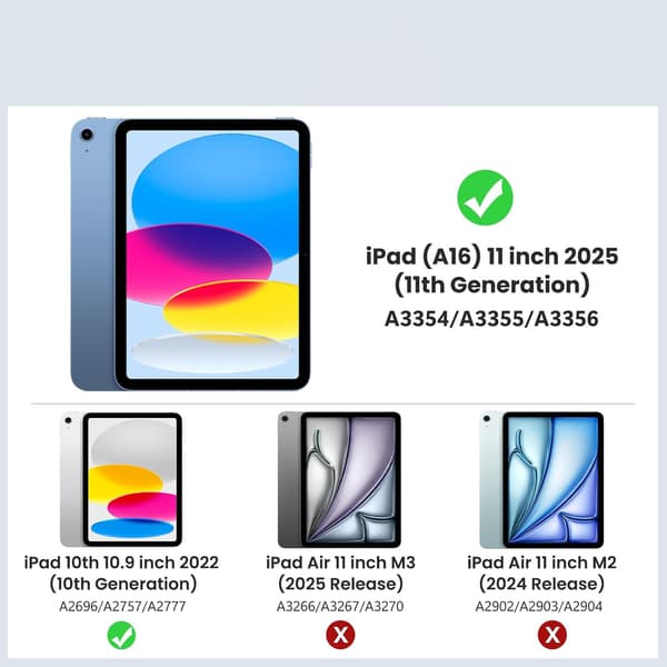 Blått skyddsfodral för iPad mini 6/7