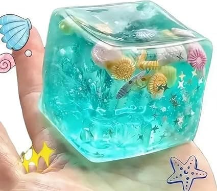 8-delt Mystery Box Blind Box Maltsukker, Langsomt Tilbagefjedrende Squishies, Stressaflastende Bløde Klemmelegetøj til Voksne Stil 1 Stil 1